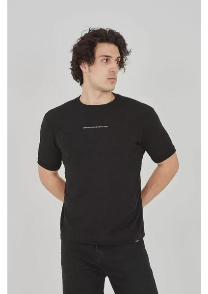 Unisex Jakar Kumaş Slim Fit T-Shirt