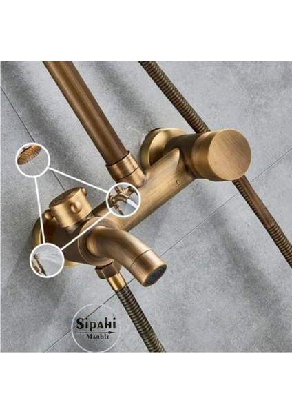 Antik Banyo Duş Seti fırsatları