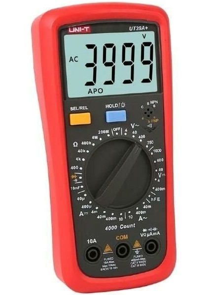 Unı-T UT39A+ Dijital Multimetre Ölçü Aleti