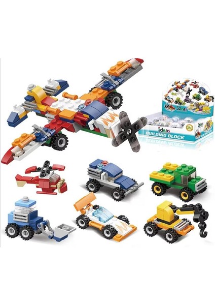 Ideas LEGO Araçlar 2in1 6 Lı Set 166 Parça (SM207B) modelleri