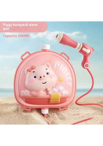Yeni Büyük Sırt Çantası Su Tabancası Çocuk Oyuncakları Püskürtme Tabancası Pull-Out Yaz Su Oyun Oyuncakları (Yurt Dışından)