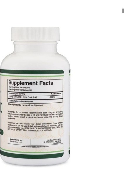 Shilajit Resin - 500 Mg 120 Kapsül fiyatları