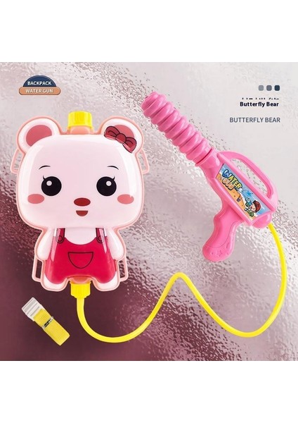 Yeni Büyük Sırt Çantası Su Tabancası Çocuk Oyuncakları Püskürtme Tabancası Pull-Out Yaz Su Oyun Oyuncakları (Yurt Dışından)