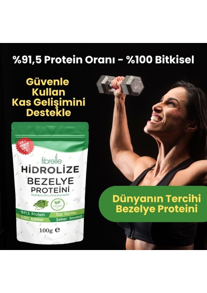 Hidrolize Bezelye Proteini 100 gr fırsatları
