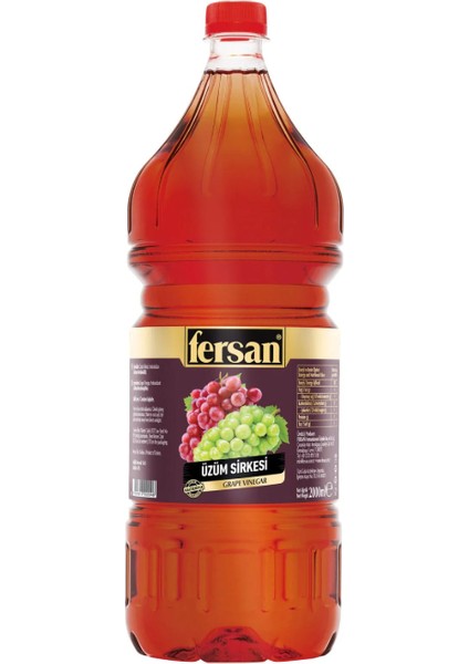 Şefim Üzüm Sirkesi 2 lt x 6 Adet