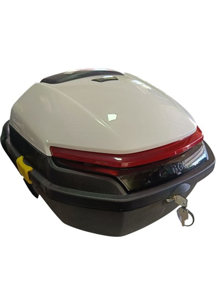 33 Lt Beyaz Motosiklet Çantası