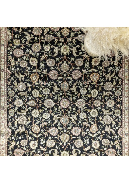 Dalya Çiçek Desenli El Dokuma Halı 182X274 cm