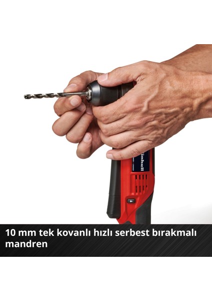 Akülü Açılı Vidalama TE-AD 18 Li-Solo Power X-Change (18 V, 45 Nm, 10 mm Hızlı Sıkma Mandren, LED Işık, Döndürülebilir Akü Yuvası, akü dahil değildir) - 4514290