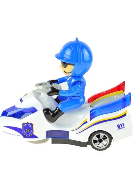 Oyuncak Polis Motosikleti Işıklı Sesli Pilli 20 cm fırsatları
