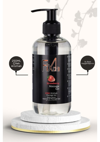 Jel Strawberry 250 Ml & Metal Taşı Plug Set Fixcla Krem fiyatları