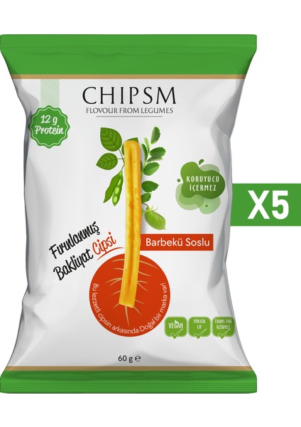 Chipsm Barbekü Soslu 5'li Paket