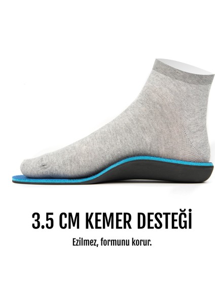 Fitterfoot-Erkek Ve Kadınlar İçin Ark Destekli Tabanlıklar,2 cm Boy Uzatan, Ayakkabı İçi Ortopedik Destek, Gün Boyu Enerji Ve Konfor Sağlayan Ayakkabı Tabanlıkları