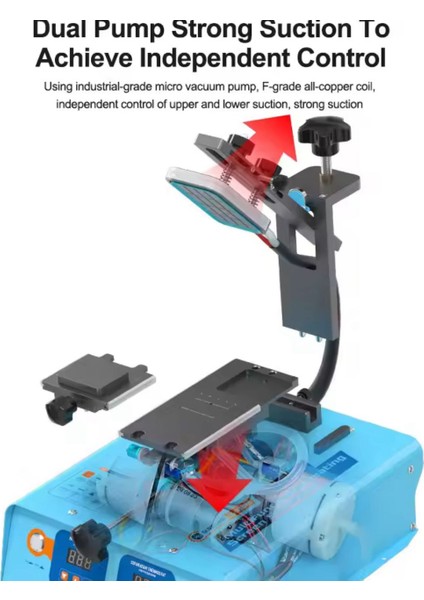 Sunshıne S-198M Çok Fonksiyonlu Kavisli ve Düz Cam Ayırma ve Ekran Ayırma fiyatları