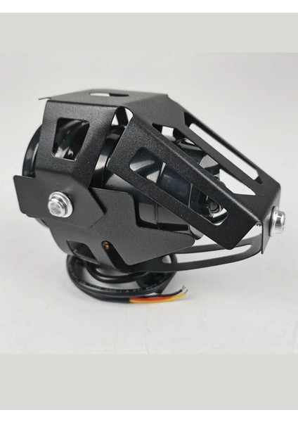 2 Adet Motosiklet Scooter Uyumlu Mercekli LED Sis Farı Projektör LED Lens 1 Çift