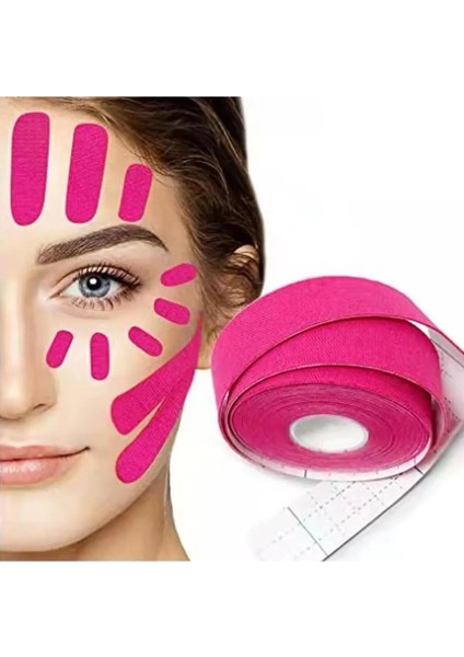 Yüz Vucüt Germe Bant Face Tape Kolay Pratik Kullanım 5m Bant