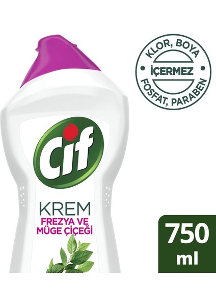 Krem Müge ve Frezya Yağ ve Kireç Sökücü Leke Çıkarıcı 750 ml fiyatları