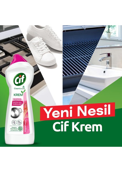 Krem Müge ve Frezya Yağ ve Kireç Sökücü Leke Çıkarıcı 750 ml