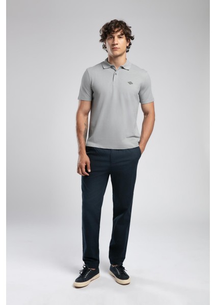 Resao Erkek Polo Yaka T-Shirt Gri