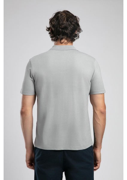 Resao Erkek Polo Yaka T-Shirt Gri modelleri