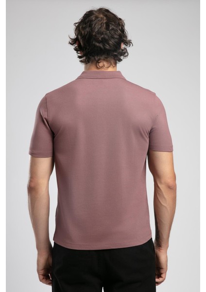 Resao Erkek Polo Yaka T-Shirt Gül Kurusu modelleri