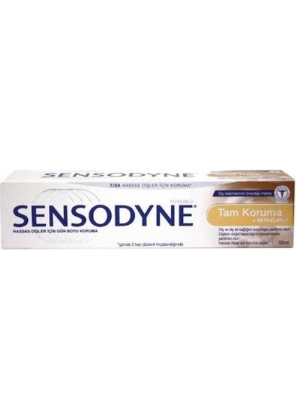 Tam Koruma+Beyazlatıcı Diş Macunu 50 ml