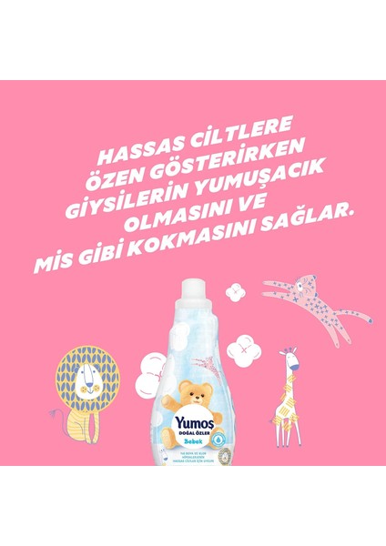 Konsantre Yumuşatıcısı Bebek 1200 ml