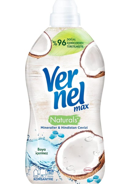 Max Naturals+ Mineraller & Hindistan Cevizi(1440 ml)