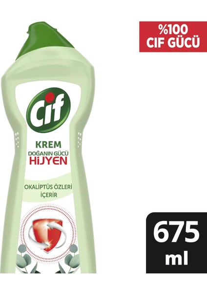 Krem Hijyen Yüzey Temizleyici 675 ml fiyatları