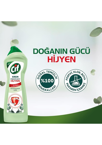 Krem Hijyen Yüzey Temizleyici 675 ml indirimleri