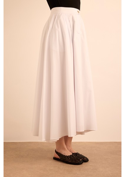 Cotton Evaze Etek