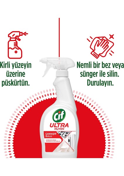 Ultra Hijyen Sprey Leke Çıkarıcı Yağ Çözücü 750 ml indirimleri