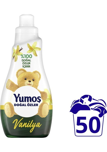 Konsantre Vanilya 1200 ml 50 Yıkama