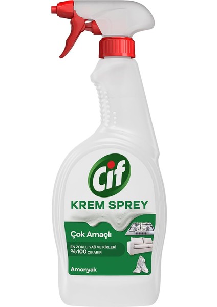 Sprey Çok Amaçlı Amonyak Yağ ve Kir Çıkarıcı 750 ml