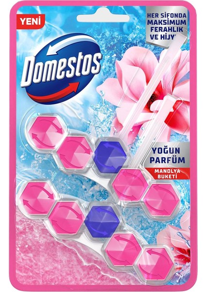 Wc Blok 5'li Güç Manolya Ferahlığı 100 gr