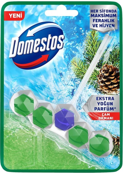 Wc Blok 5'li Güç Çam Ferahlığı 50 gr