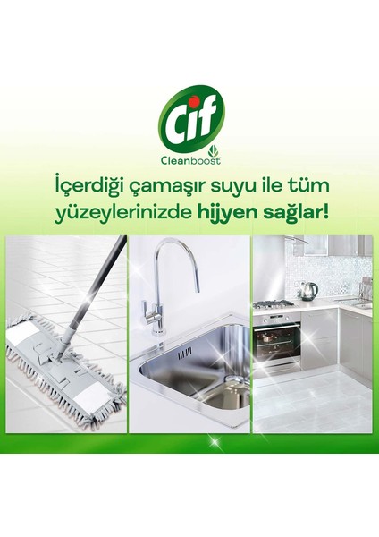Jel Yüzey Temizleyici Tüm Yüzeyler Bahar Ferahlığı 1500 ml