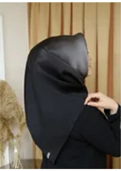 İpek Eşarp Nostalji - 8971-09 Siyah Gri Degrade Twill