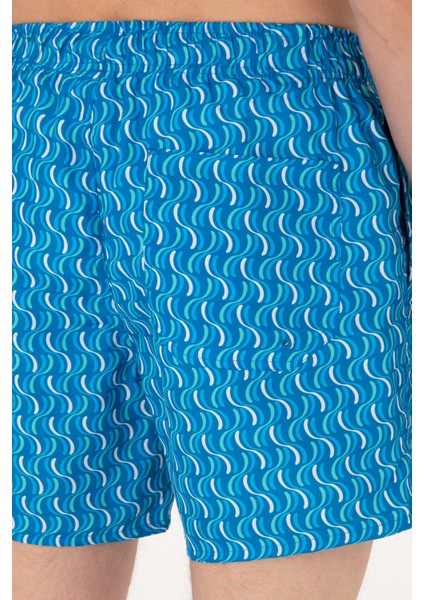 Erkek Indigo Deniz Şortu 50299737-VR028