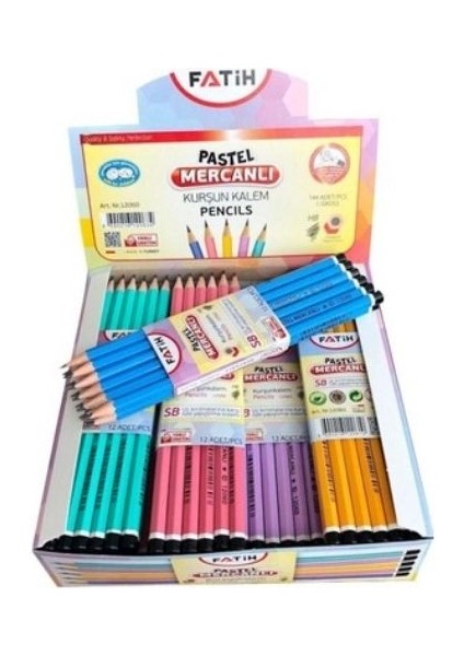 Mercanlı ve Pastel Kurşun Kalem