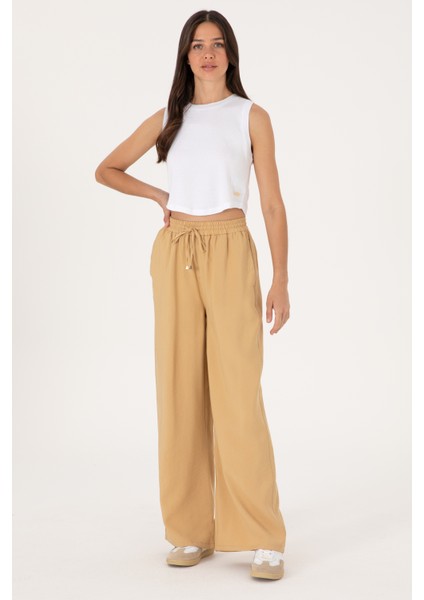 Kadın Camel Pantolon (Kanvas-Chino) 50300357-VR015