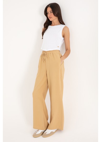 Kadın Camel Pantolon (Kanvas-Chino) 50300357-VR015 modelleri