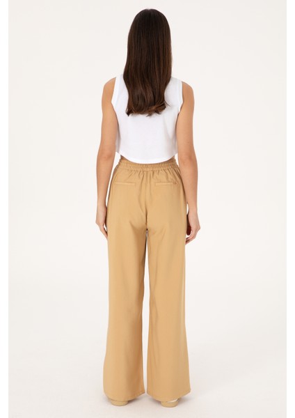 Kadın Camel Pantolon (Kanvas-Chino) 50300357-VR015 fırsatları