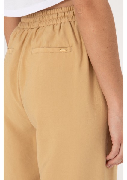 Kadın Camel Pantolon (Kanvas-Chino) 50300357-VR015