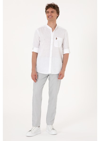 Erkek Açık Gri Pantolon (Kanvas-Chino) 50300012-VR001 modelleri