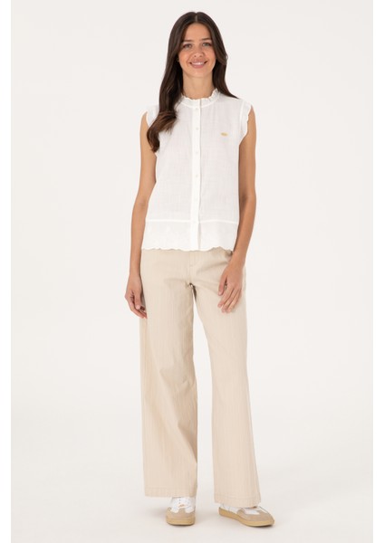 Kadın Taş Pantolon (Kanvas-Chino) 50300265-VR049