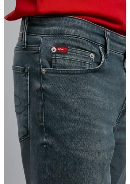 Jagger Normal Bel Dar Kesim Düz Paça Gri Erkek Jean Pantolon indirimleri