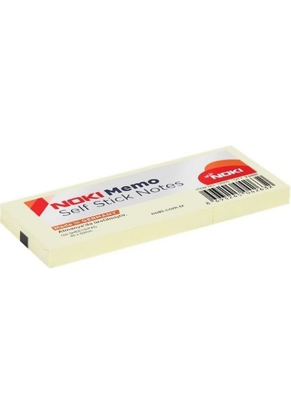 Nokı Yapışkanlı Not Kağıdı 40X50 Sarı 3 Lü