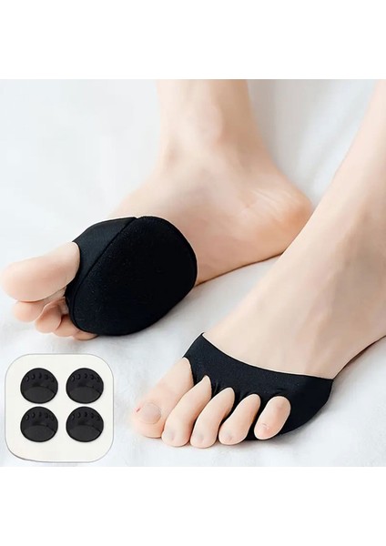 1 Çift 2 Adet 9 cm Nem Önleyici Pamuklu Kumaş Ayak Parmak Altı Destek Pedi
