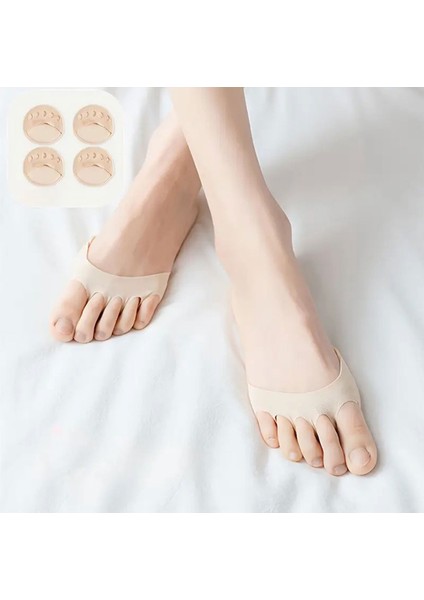 1 Çift 2 Adet 9 cm Nem Önleyici Pamuklu Kumaş Ayak Parmak Altı Destek Pedi fiyatları