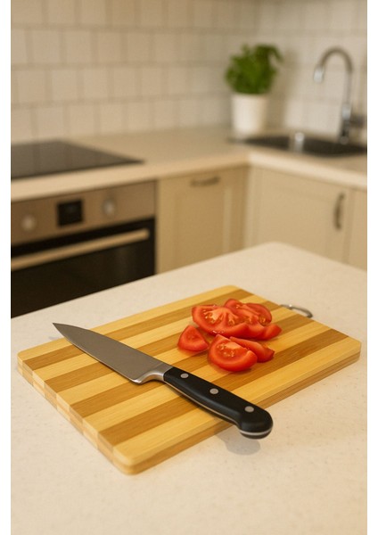 Bambu Kesim Panosu - Bambu Kesim Tahtası 30 cm x 20 cm Kesme Tahtası fiyatları